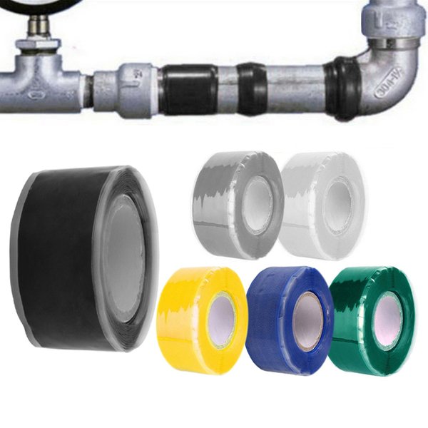 1Pcs Waterproof Silicone Performance Repair Tape Bonding Rescue Self Fusing Hose High Temperature Resistant Insulating Tape