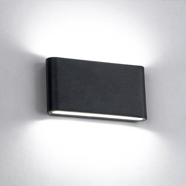 Applique murale nordique en aluminium IP65, étanche, éclairage d'intérieur, pour couloir, maison, escaliers, chambre à coucher, lampes de chevet