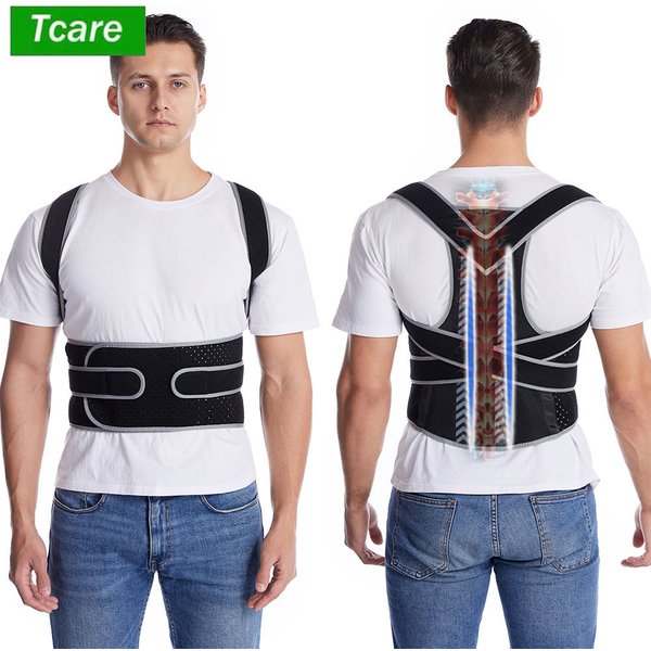Back Corrector Corset Magnetic Posture Corrector Straight Shoulder Brace Lumbar Support Pain Relief For Children Adult Women Men