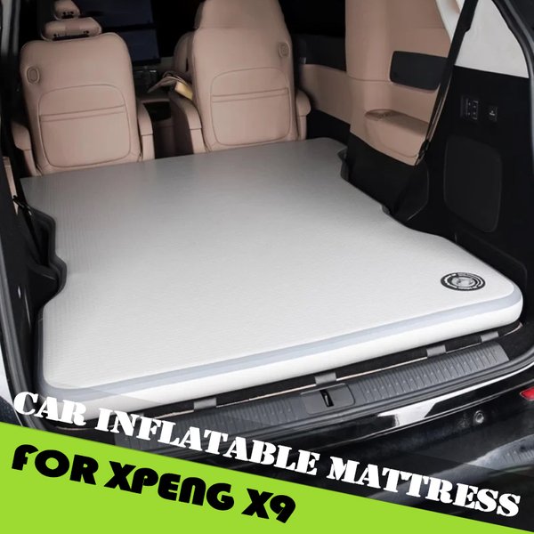 Auto Aufblasbare Matratze Camping Isomatte Fit für Xpeng X9 2024 2025 Auto Hinten Stamm Schlafen Matratze Innen Zubehör