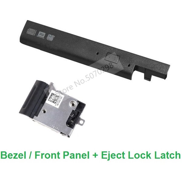 Façade avant de lecteur optique DVD ODD + loquet d'éjection pour Dell Latitude E6320 E6420 E6520 E6330 E6430 E6530