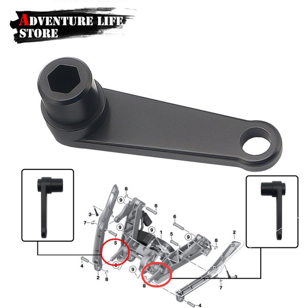 Support de levage de déflecteur de vent, carénage de pare-brise de moto pour BMW K1600GT K1600GTL K1600B K1600GA R 1200 RT