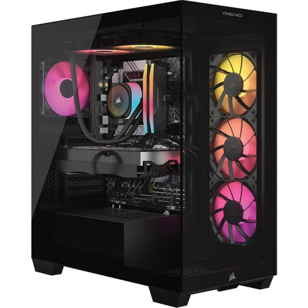 I7500 Gaming-PC – Flüssigkeitsgekühlter Core I7-14700KF CPU – NVIDIA GeForce RTX 5070 GPU – 32GB Vengeance RGB DDR5 Speicher – 1TB M.2 SSD