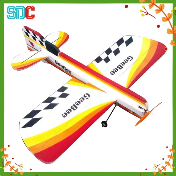 Avion RC 3D Gibby 1000 mm d'envergure en EPP, anti-chute, pour figures acrobatiques, à assembler soi-même, jouet pour amateurs adultes