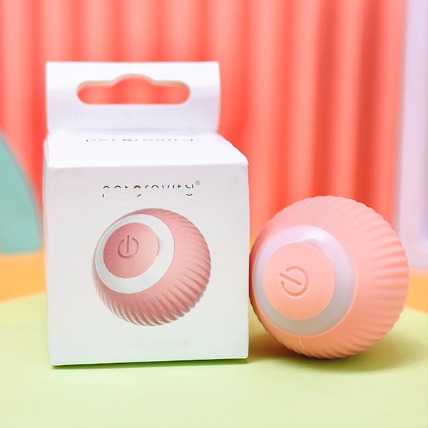 Jouets intelligents pour chats, boule roulante, électrique rechargeable Jouets interactifs pour chats, accessoires amusants auto-mobiles pour chaton et animal de compagnie
