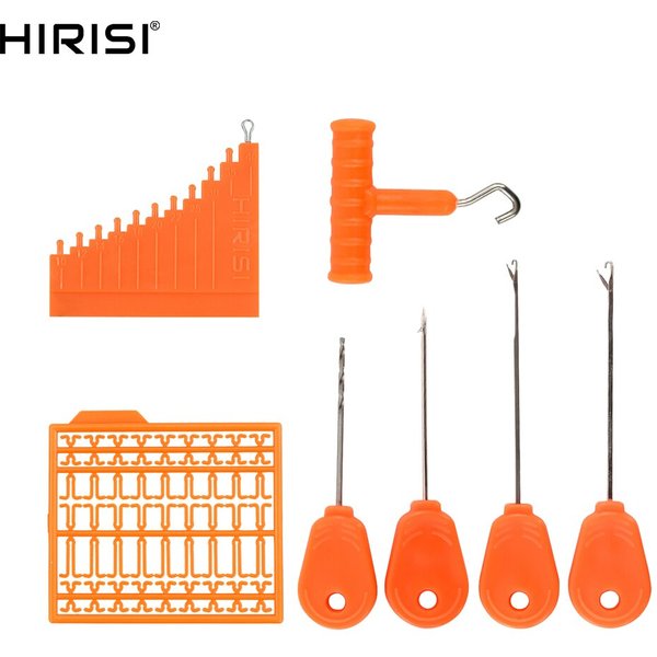 Hirisi Carp Fishing Bait Needle Kit 7 In Box Fishing Bait Tool Accessories BT09 Fishing Accessories