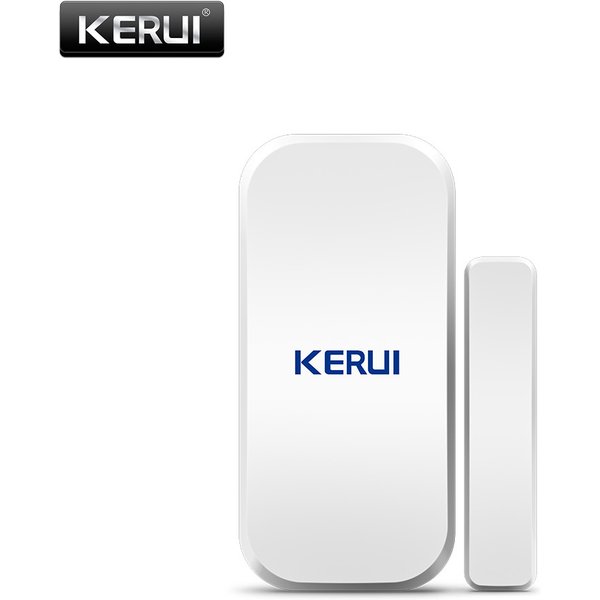 KERUI D035 433MHz Drahtloser Fenster-Tür-Magnetsensor-Detektor für W181 W184 W204 Hausalarmsystem Einbruchschutz