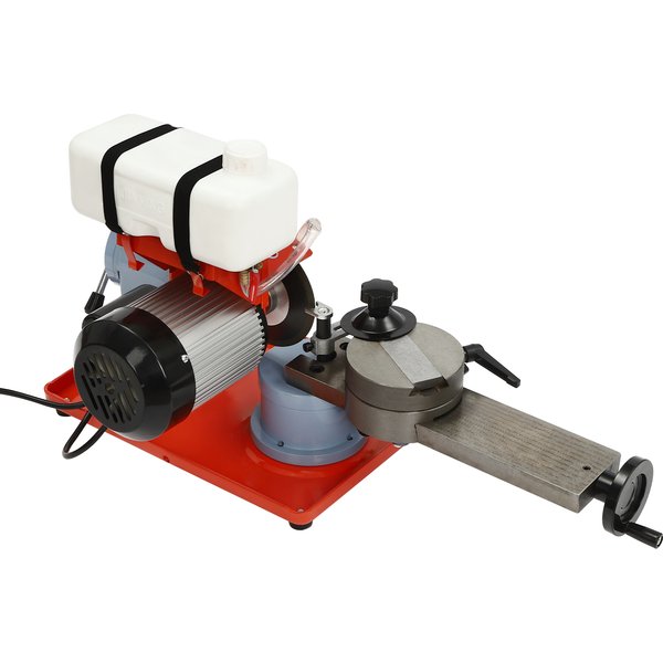 Machine à affûter les lames de scie 370W, machine à rectifier les lames de scie circulaires avec réservoir d'eau et angle réglable, pour lames de scie en alliage 80-700mm 220V EU