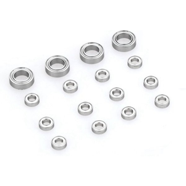 Roulement en acier 3x6x2mm 6x10x3mm, 16 pièces, pour WPL C14 C24 B36 MN D90 MN-90 MN99S RC, pièces de rechange de voiture, accessoires de mise à niveau