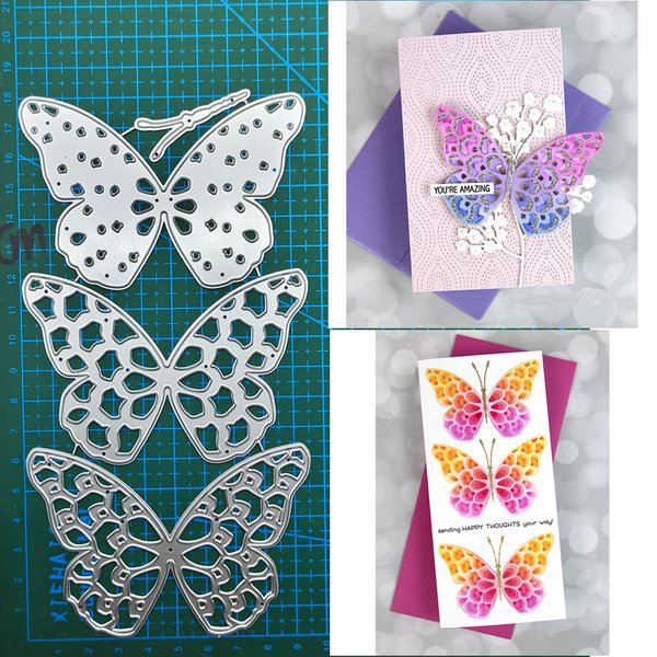 Butterfly metal cutting die Flowers mould scrapbook decoration embossed photo album decoration card making DIY handicrafts