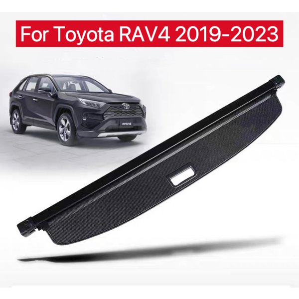 For Toyota RAV4 2022 Accessories RAV 4 2019~2024 2020 MK5 XA50 Car Luxury Trunk Luggage Curtain Trunk Cargo Covers Accessories