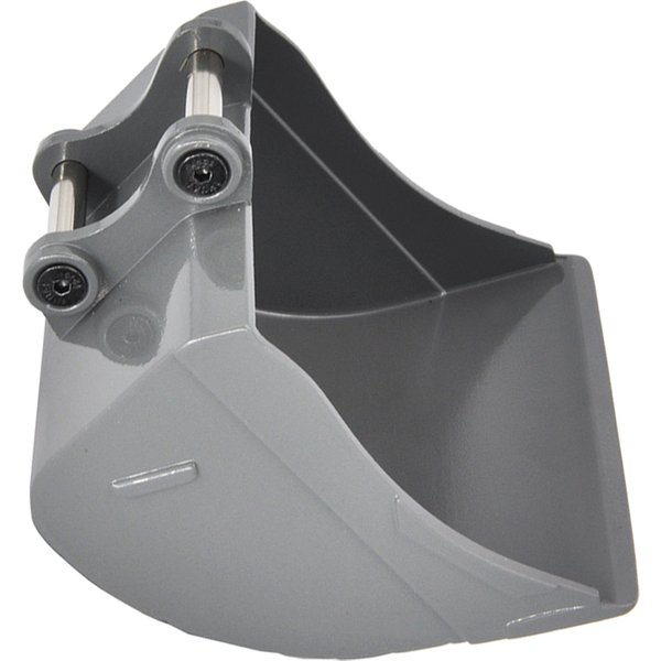 Double E EC160E S011-001 Metal Bucket Without Teeth For 1/14 RC E010 E111 Excavator 100mm Wide Bucket