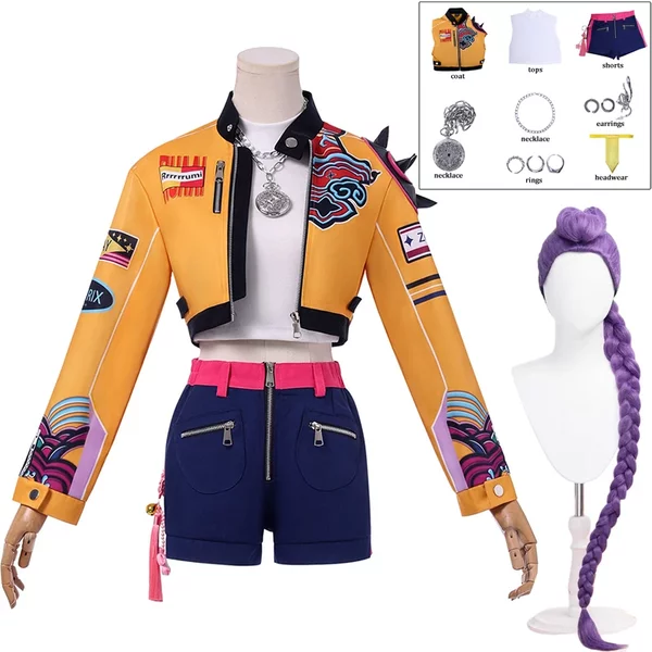 Ensemble de danse de rue style coréen, costume d'Halloween, haut et short brodés, ensemble de scène pour performance hip-hop, collection 2026, meilleures ventes