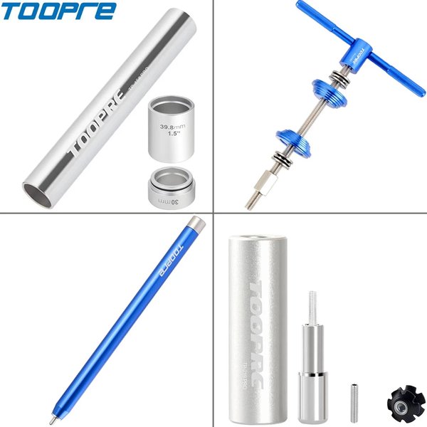 TOOStore-Casque sans fil pour vélo électrique, outil d'installation souhaits Fit, zéro pile, boîtier de direction semi-intégré, fourche, couronne, écrou, installateur, conducteur