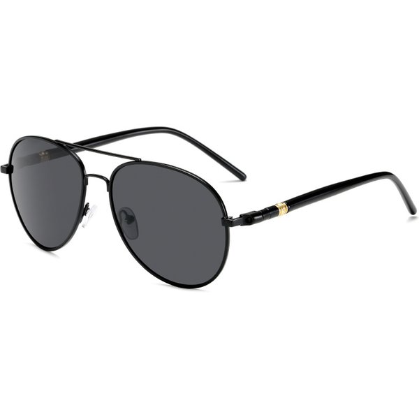 Luxury Men's Polarized Sunglasses Driving Sun Glasses For Men Women Brand Designer Male Vintage Black Pilot Sunglasses UV400