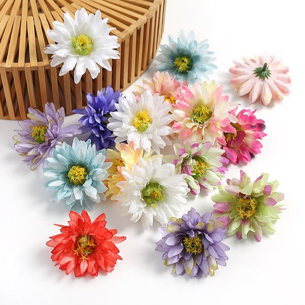 10/15Pcs Artificial Flowers Fake Flowers for Home Decor Wedding Marriage Decoration Supplies DIY Bride Craft Wreath Accessories