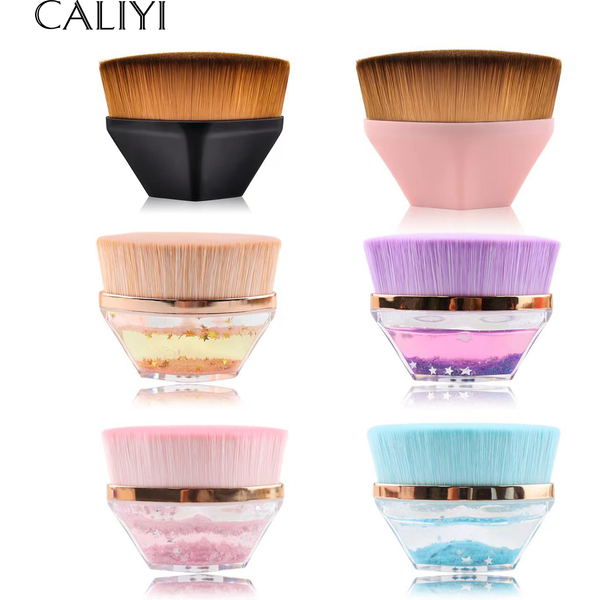 CALIYI Universal Number 55 Magic Makeup Brush Included Foundation Powder Blusher Shadow Make-up Brush Portable Make Up Tools