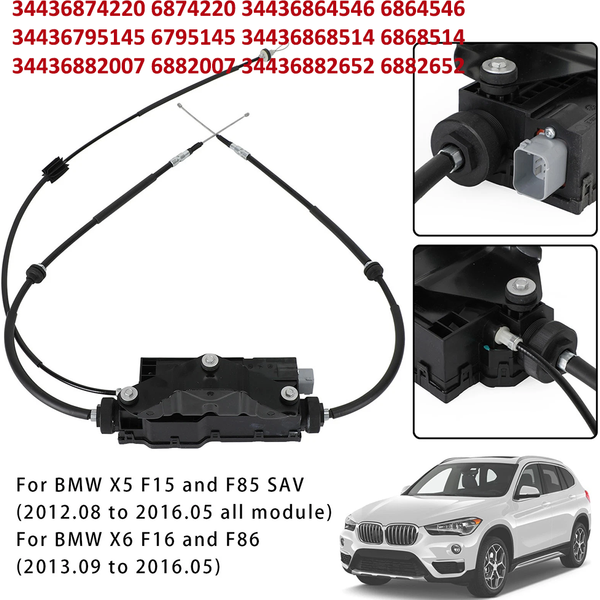 34436874220 6874220 Parkbremsen-Aktuator-Steuergerät hinten für BMW X5 X6 F15 F16 F85 F86 30d 35i 2012-2016 34436864546 6864546 34436795145 6795145 34436868514 6868514 34436882007 6882007 34436882652