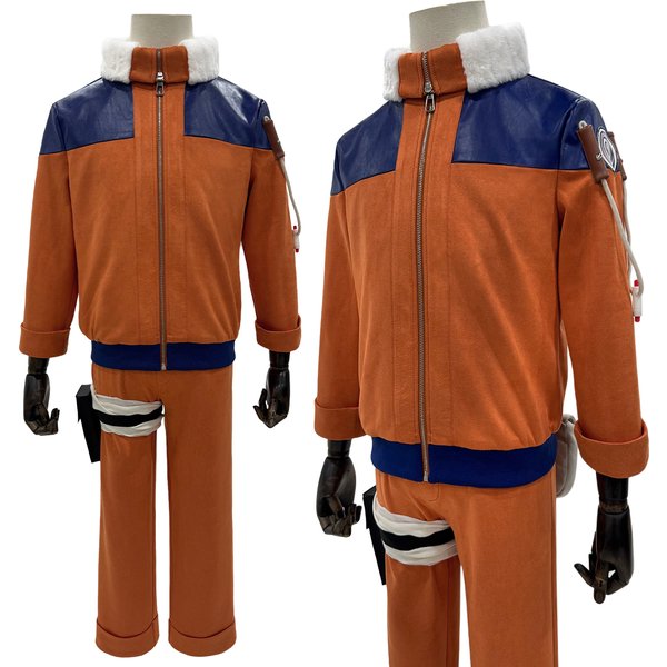 HOLOUN Anime Uzumaki Cosplay Costume adolescent période veste pantalon sac Cos Convention cadeau unisexe adulte Version