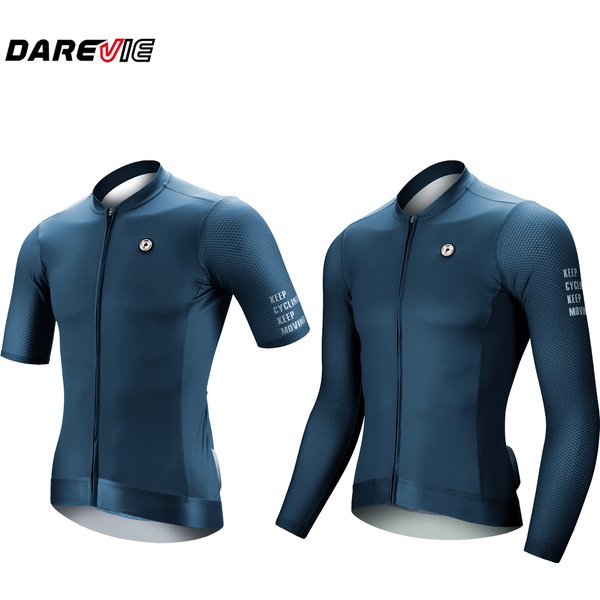 DAREVIE Herren Radfahren Maillo Feuchtigkeitsableitendes Trainingsniveau-Radtrikot Herren Coole und erfrischende Fahrradbekleidung für Herren