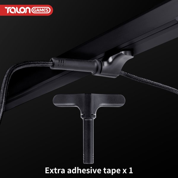 TALONGAMES Mini Mouse Bungee PC Gaming Mouse Cable Cord Management System,Super Compact Size,Micro Bungee Cable Holder Fixer