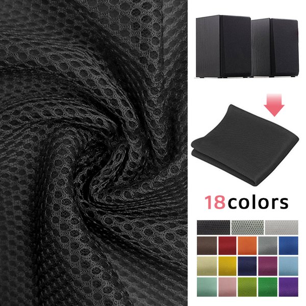140x50cm Speaker Mesh Cloth Dustproof Soundproof Net Cover Stereo Gille Fabric Grill Radio Acoustic Filter Protective Accessorie