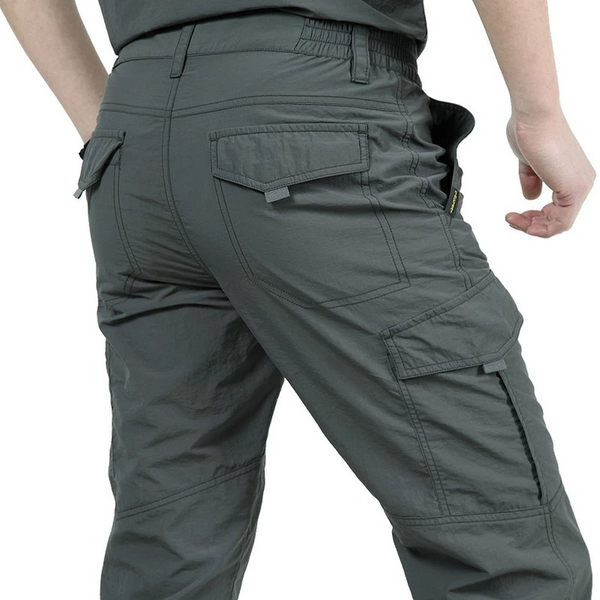 KB pantalon tactique léger pour hommes respirant été décontracté armée militaire pantalons longs mâle imperméable séchage rapide Cargo pantalon
