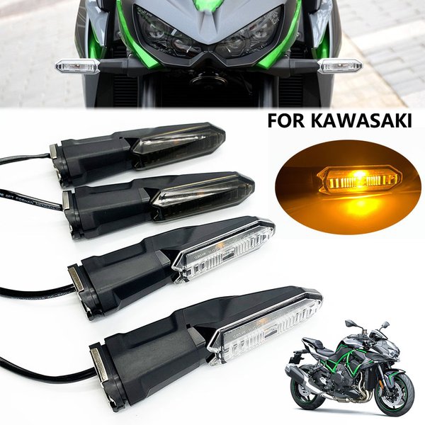 Clignotant LED adapté à Z900 Z900RS pour KAWASAKI Z125 Z250 Z250SL Z300 Z400 Z650 Z750 Z800 Z1000 Z1000R