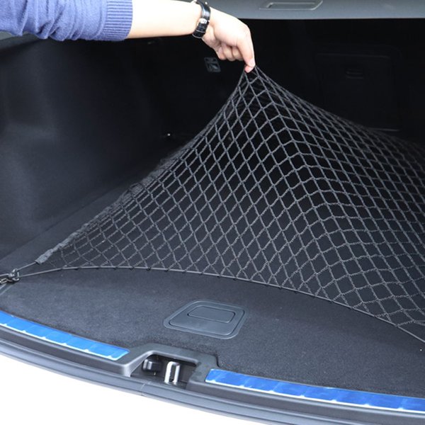 4 Hook Car Trunk Storage Elastic Mesh Net Luggage For Peugeot RCZ 206 207 208 301 307 308 406 407 408 508 2008 3008 4008 5008