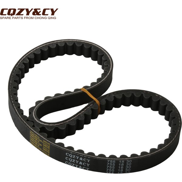 Courroie d'entraînement CVT pour scooter, pièces de moteur, KIT Buxy, Elyseo, Elystar, Tsdi, Jet Force 50, Ludix 10 One, 50cc, 755, 729171, 18, 30