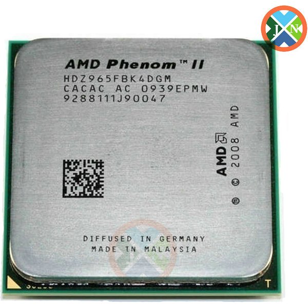 Processeur AMD Phenom II X4 965 Quad-Core 3,4 GHz HDZ965FBK4DGM Socket AM3