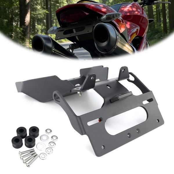 Kennzeichenhalterung Motorrad Heckabdeckung Kotflügel-Entfernungs-Kit Monster 696 1100 EVO 1100 795 659 796 Für Ducati