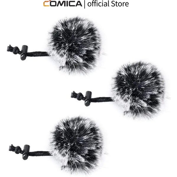COMICA CVM-MF1 Mini Deadcat Lavalier Microphone Cover High quality Wind Muff For All Lavalier Microphone