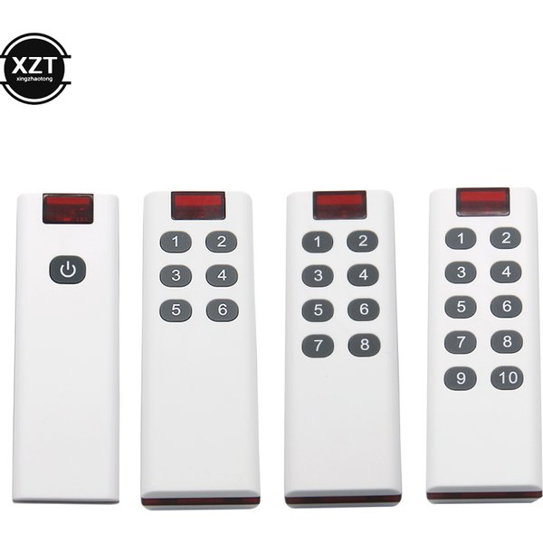 Télécommande universelle pour véhicule électrique, 433MHz, 1/2/3/4/6/8/10 boutons, contrôle d'accès pour véhicule électrique, passerelle pour maison intelligente