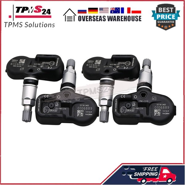 For Lexus ES GS LX NX RC RX Toyota Prius Sienna Tundra Venza Verso Yaris Hiace 433MHz PMV-C210 Tire Pressure Monitor Sensor