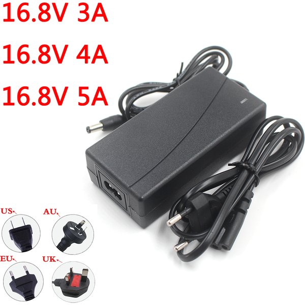 Caméra de routeur 16.8V 3A 4A 5A, chargeur pour UPS 16.8V3A 16.8V4A 16.8V5A, chargeur de batterie au Lithium DC 5.5MM x 2.5MM