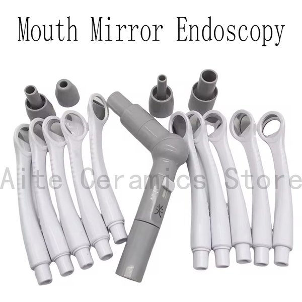 1 Set HVE Saugtropfen Dentaler Wangen-Lippen-Retraktor Zahnmedizin Intraoralspiegel mit Absaugung Dental Labor 121 ℃ Autoklavierbar