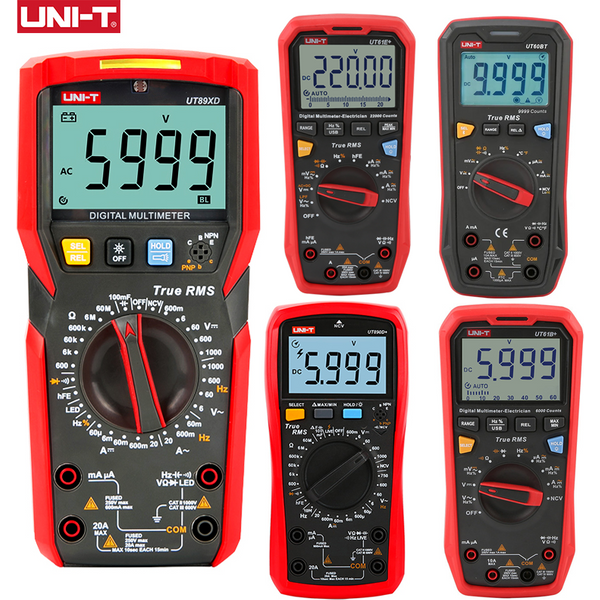 UNI-T Multimeter Professional UT890C UT890D+ UT89X UT89XD UT89XE UT60S UT60BT UT61B+ UT61D+ UT61E Plus Elektrisches Multimeter