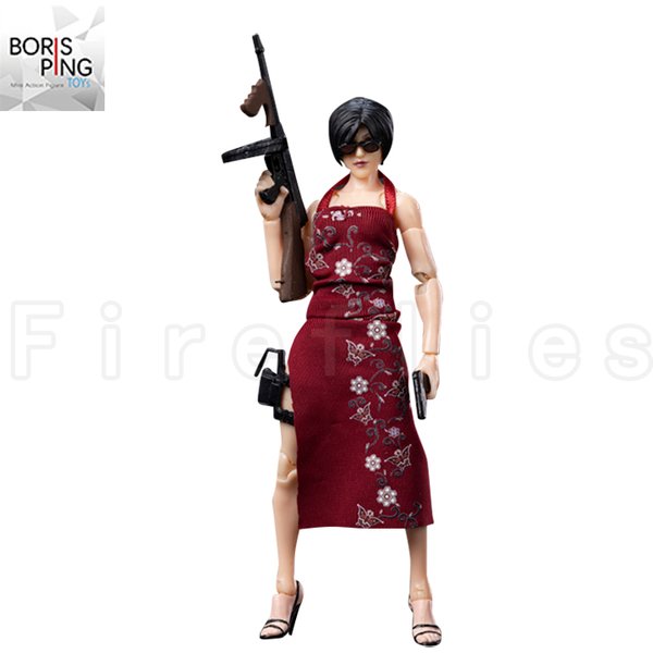 1/18 Boris Ping Toys Actionfigur AK18 Serie Wave 2 Agent Wang und Avina (Standard) Anime-Modellspielzeug