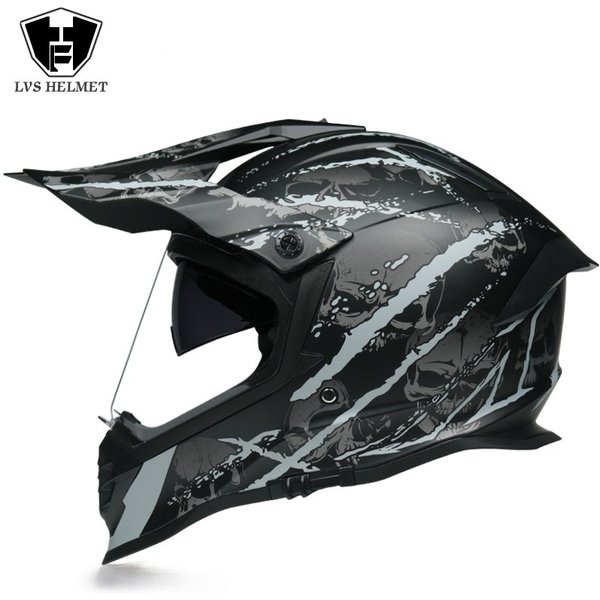 Casque de moto rcycle, atv, cross, cross, hors route, course