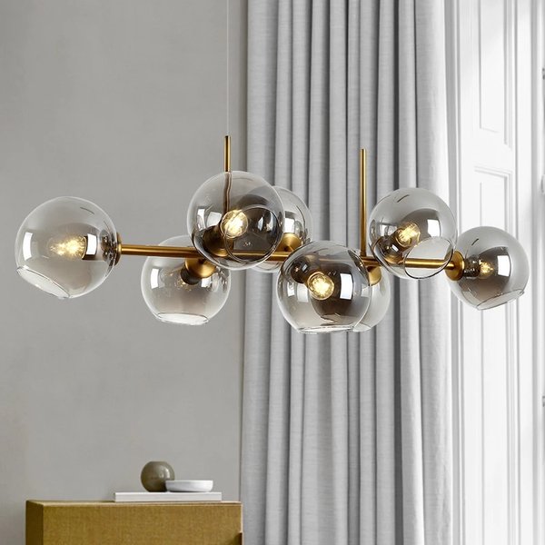 Vintage Chandelier Molecule Lamp Design Bubble Lamp Bar Kitchen Pendant Lamp Dining Room Indoor Living Room Farmhouse Lighting