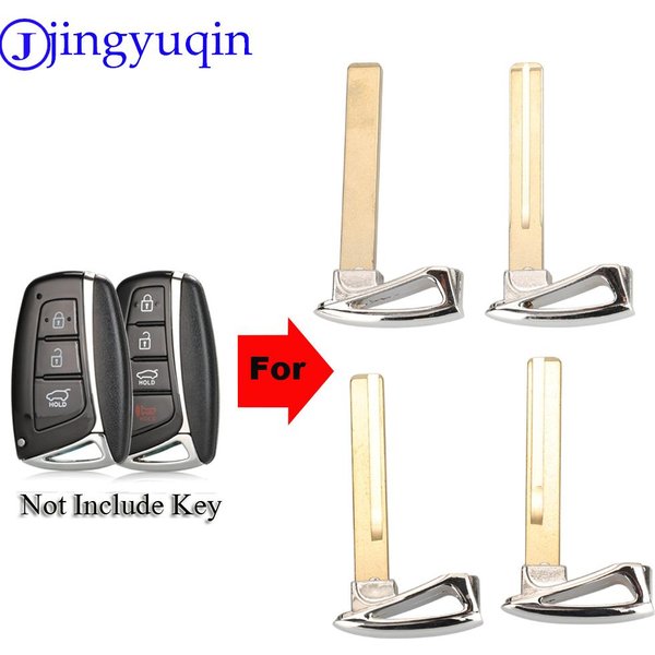 Jingyuqin-Clé à distance vierge avec lame non coupée, pour Hyundai Genesis 2013-2015, Santa Fe, Equus, Azera, feast 45 Fob