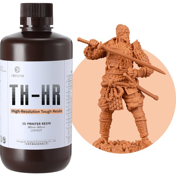 Resione 2025 TH-HR 3D-Drucker, robustes Harz, geringe Schrumpfung, hochpräzises, robustes Photopolymerharz für Anycubic Elegoo 3D-Drucker