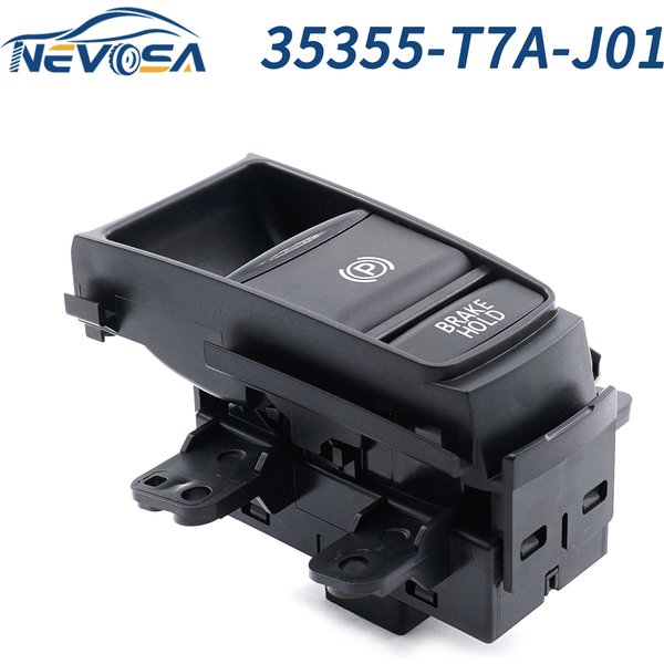 NEVOSA 35355-T7A-J01 Car Electrical Parking Brake Control Switch Button For Honda HRV XRV HR-V XR-V 2015-2020 35355T7AJ01 12Pins