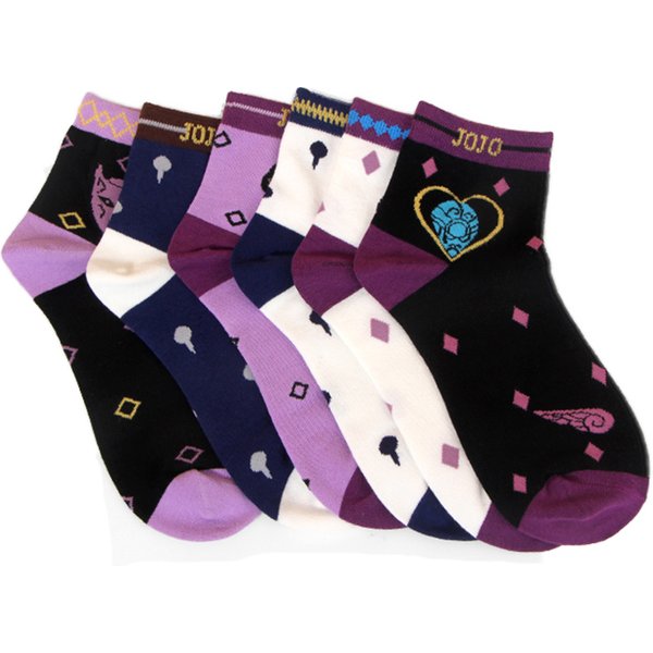 Brdwn Golden Wind Giorno Giovanna Bruno Bucciarati Kira Yoshikage Socke Kurze Socken Warm