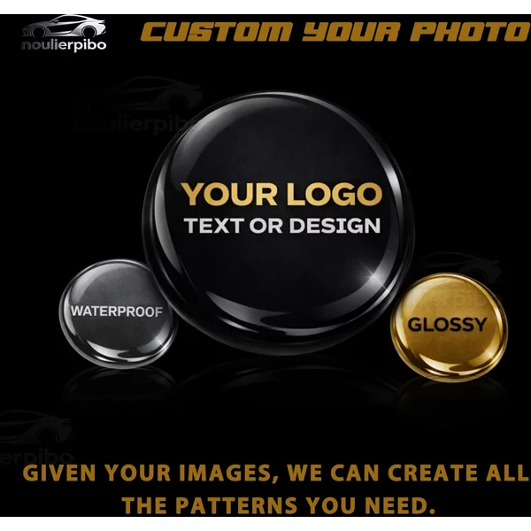 Individueller 3D-Harz-Autoaufkleber, personalisiertes Logo, Foto, Epoxid-Dome-Aufkleber, wasserdicht, UV-beständig, kostenlose Vorschau, Geschenk
