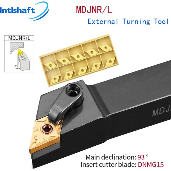Intlshaft mdjnr2020 mdjnr2525 externer Dreh werkzeug halter dnmg Hartmetalle in sätze Drehs tange cnc Schneidwerk zeugs atz