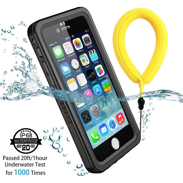 IP68 Waterproof Phone Case for iPhone 16e 15 14 13 12 11 Pro XS MAX XR 7 8 Plus Diving Rugged Clear Back Cover Screen Protector