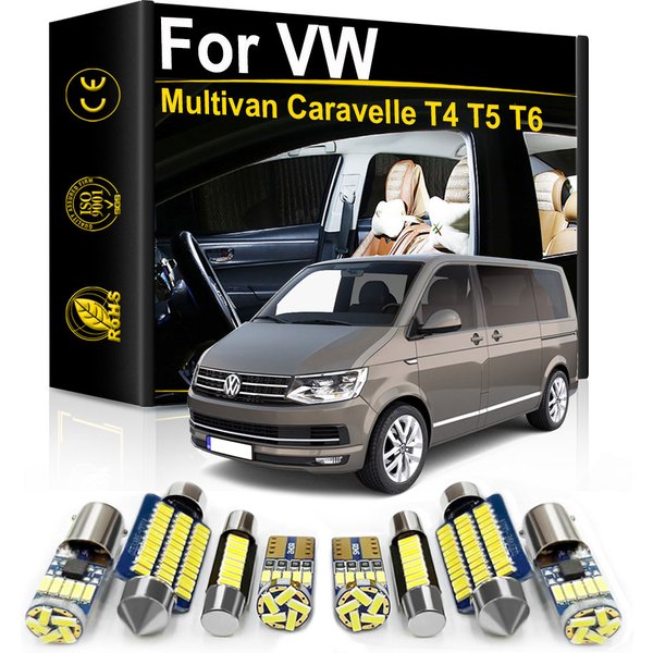 For VW Transporter Multivan Caravelle T4 T5 T6 1990 2004 2005 2006 2007 2016 2017 2018 Accessories Car Interior LED Light Canbus