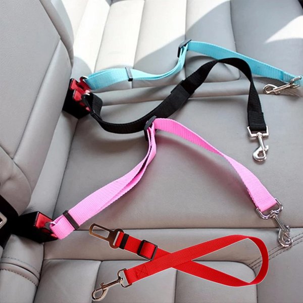 Haustier Hund Auto Einstellbare Sicherheit Gürtel Harness Sicher Hebel Traktion Kragen Auto Magie Clip Sitz Gürtel Pet Supplie Auto Zubehör